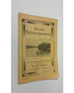käytetty teos Suomen lähetyssanoma n:o 6-7 kesäkuu-heinäkuu 1935