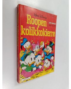 Kirjailijan Walt Disney käytetty kirja Roopen kolikkokierre