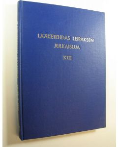 käytetty kirja Lääketehdas Leiraksen julkaisuja 13