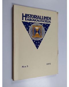 käytetty kirja Historiallinen aikakauskirja n:o 3/1972