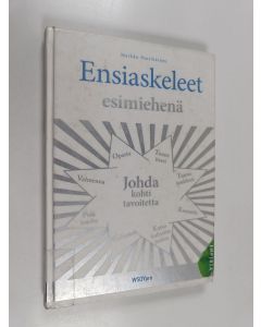 Kirjailijan Markku Pentikäinen käytetty kirja Ensiaskeleet esimiehenä