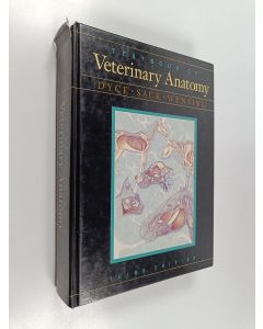 Kirjailijan K. M. Dyce käytetty kirja Textbook of veterinary anatomy