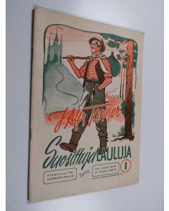 käytetty teos Suosittuja lauluja pianolle tai harmonikalle 1