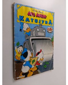 Kirjailijan Walt Disney käytetty kirja Aku Ankan katujyrä