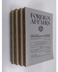 käytetty kirja Foreign affairs Winter 85/86 - Fall 1986