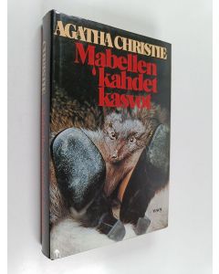 Kirjailijan Agatha Christie käytetty kirja Mabellen kahdet kasvot