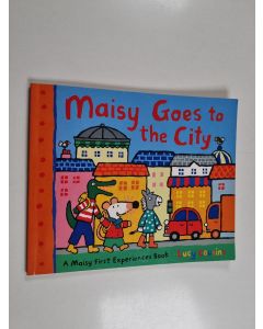 Kirjailijan Lucy Cousins käytetty kirja Maisy goes to the city