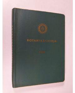 käytetty kirja Rotarykäsikirja 1969