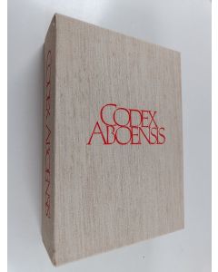 Kirjailijan Kustaa Vilkuna käytetty teos Codex Aboensis ; Codex Aboensis : Kommentarer och översättningar