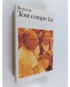 Kirjailijan Simone de Beauvoir käytetty kirja Tout compte fait
