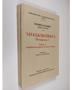 Kirjailijan Rauno Linnavuori käytetty kirja Nivelkärsäiset Hemiptera 1-2 - Luteet 1-2