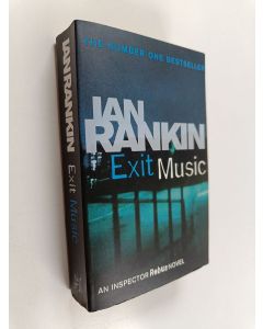 Kirjailijan Ian Rankin käytetty kirja Exit music