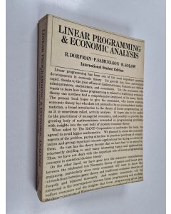 Kirjailijan Robert Dorfman käytetty kirja Linear Programming and Economic Analysis