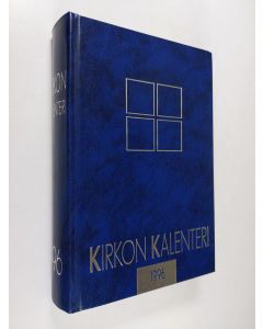 käytetty kirja Kirkon kalenteri 1996