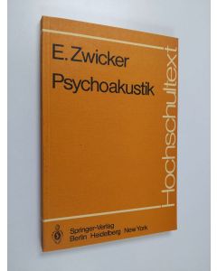 Kirjailijan Eberhard Zwicker käytetty kirja Psychoakustik