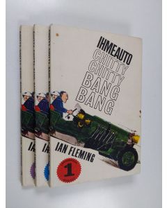 Kirjailijan Ian Fleming käytetty kirja Ihmeauto Chitty-Chitty-Bang-Bang 1-3