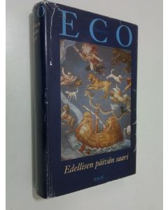 Kirjailijan Umberto Eco käytetty kirja Edellisen päivän saari