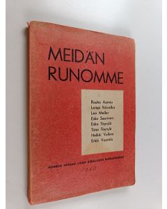 käytetty kirja Meidän runomme