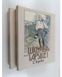 Kirjailijan Zacharias Topelius käytetty kirja Lukemisia lapsille 1-2 (ERINOMAINEN)