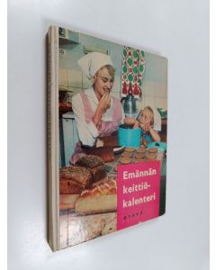 Kirjailijan Elisabeth Tham käytetty kirja Emännän keittiökalenteri