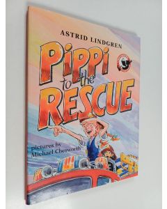 Kirjailijan Astrid Lindgren käytetty kirja Pippi to the Rescue