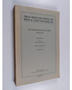 Kirjailijan Heikki Paasonen käytetty kirja Tscheremissische Texte