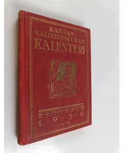 käytetty kirja Kansan valistusseuran kalenteri 1936