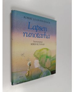 Kirjailijan Robert Louis Stevenson käytetty kirja Lapsen runotarha