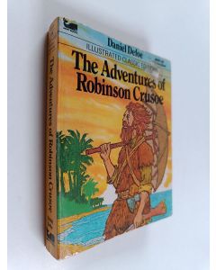 Kirjailijan Daniel Defoe käytetty kirja The adventures of Robinson Crusoe