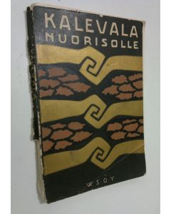 Kirjailijan Onni Tolvanen käytetty kirja Kalevala