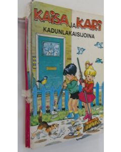 Kirjailijan Laila Niukkanen käytetty kirja Kaisa ja Kari kadunlakaisijoina