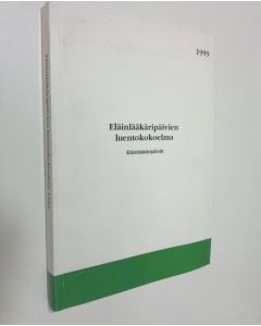 käytetty kirja Suomen eläinlääkäriliiton luentokokoelma
