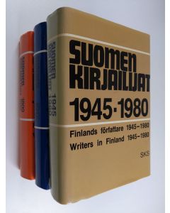 käytetty kirja Suomen kirjailijat 1809-1980 (3 kirjaa) ; Finlands författare 1809-1980 ; Writers in Finland 1809-1980