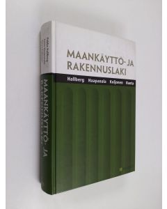 käytetty kirja Maankäyttö- ja rakennuslaki