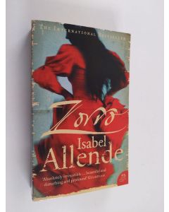 Kirjailijan Isabel Allende käytetty kirja Zorro - the novel