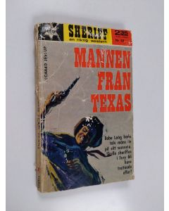 Kirjailijan Richard Jessup käytetty kirja Mannen från Texas