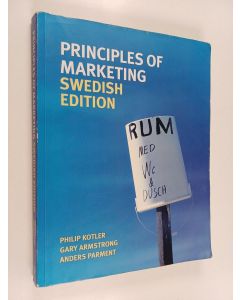 Kirjailijan Philip Kotler käytetty kirja Principles of marketing : swedish edition