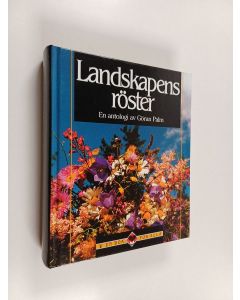 Kirjailijan Göran Palm käytetty kirja Landskapens röster : en antologi
