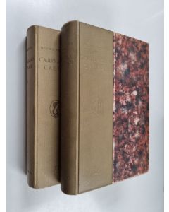Kirjailijan Georg Brandes käytetty kirja Cajus Julius Caesar 1-2