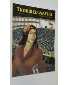 Kirjailijan D. David käytetty kirja Troubled Waters