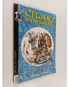 käytetty kirja Citadel miniatures catalogue part one