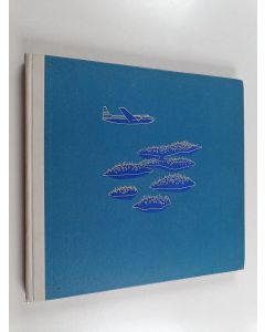 Kirjailijan Matti Poutvaara käytetty kirja Lennämme Suomessa = Vi flyger i Finland = See Finland by air = Flugreisen in Finnland