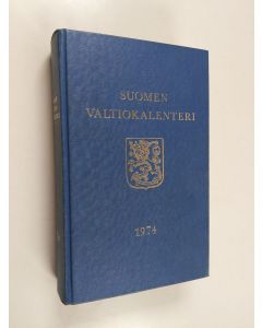 käytetty kirja Suomen valtiokalenteri 1974