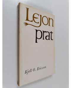 Kirjailijan Kjell O. Ericsson käytetty kirja Lejonprat