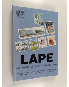 käytetty kirja LaPe postimerkkiluettelo n:o 58 : 1995-1996