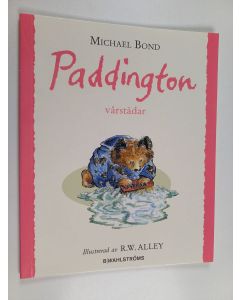 Kirjailijan Michael Bond käytetty kirja Paddington vårstädar