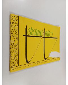 Kirjailijan Arvo Sainio käytetty teos Tekstaustaito 2