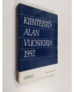 käytetty kirja Kiinteistöalan vuosikirja 1992