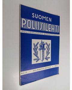 käytetty teos Suomen poliisilehti 2/1955