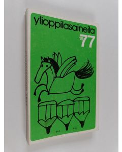 Tekijän Matti Hako käytetty kirja Ylioppilasaineita 1977